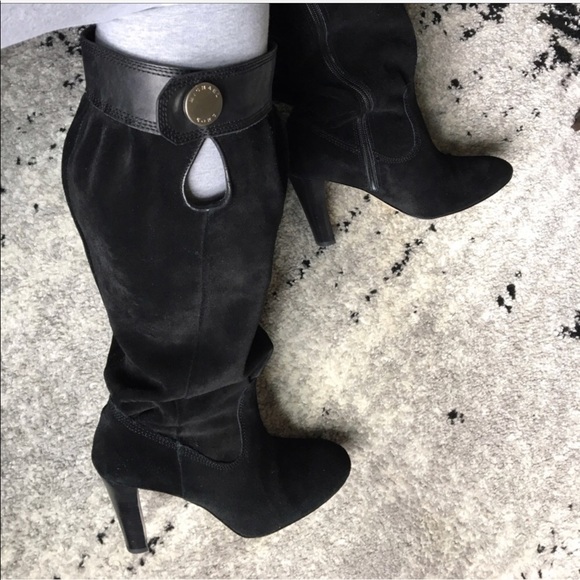 Michael Kors Suede Black Boots Size 6.5M - Picture 8 of 8